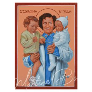 Saint Giana Beretta Molla Icon