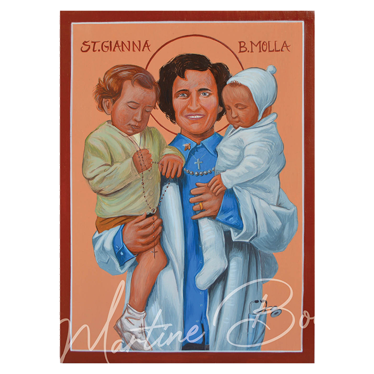 Saint Giana Beretta Molla Icon