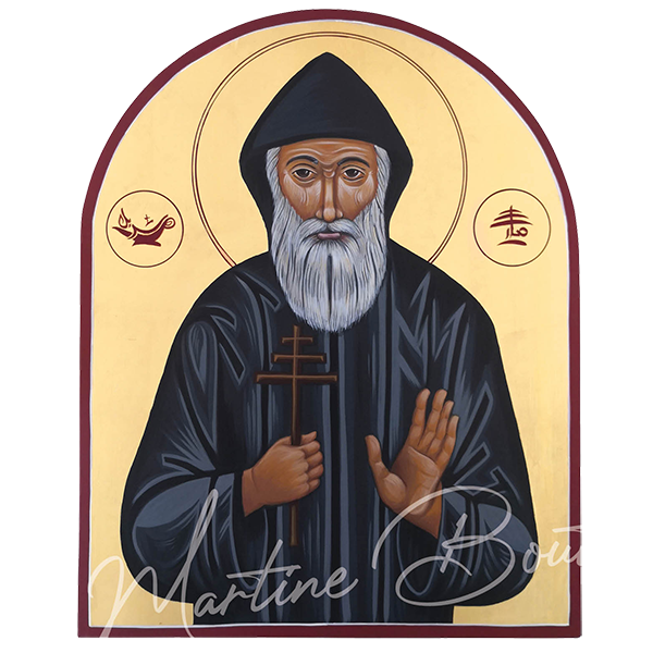 Saint Charbel Icon