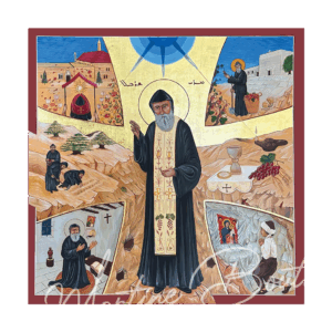 Saint Charbel Life Story Icon