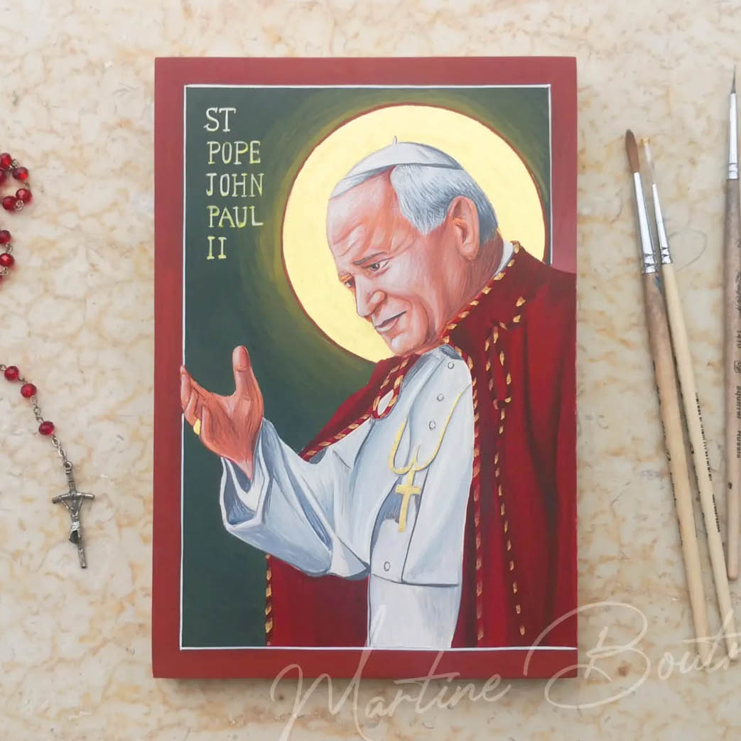 Pope  Jean Paul 2 Icon
